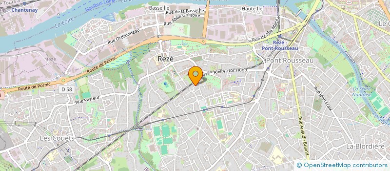 localisation de l'entreprise HERMELAND  REZE