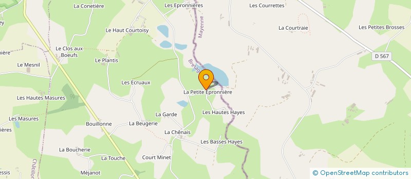 localisation de l'entreprise HERMENIER  PRINCE