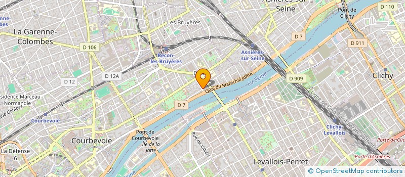 localisation de l'entreprise HERMES 3  SARCELLES