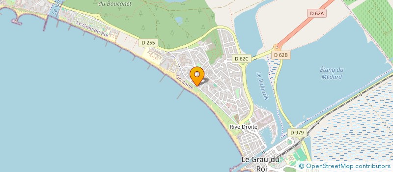 localisation de l'entreprise HERMES à LE GRAU-DU-ROI