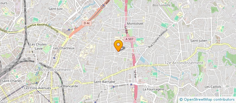 localisation de l'entreprise HERMES à MARSEILLE