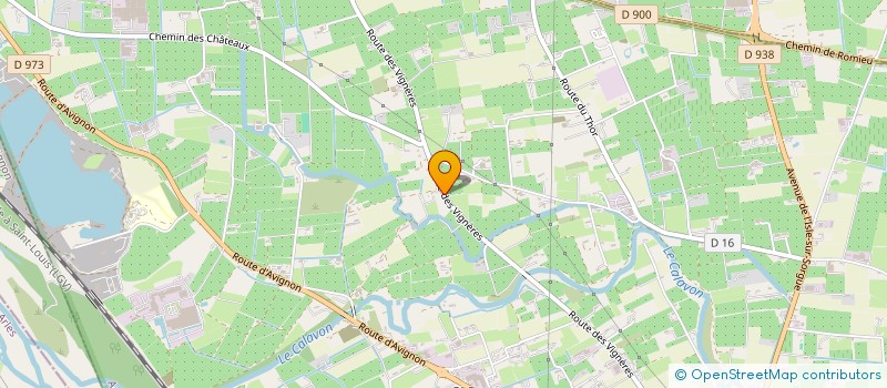 localisation de l'entreprise HERMES  CAVAILLON