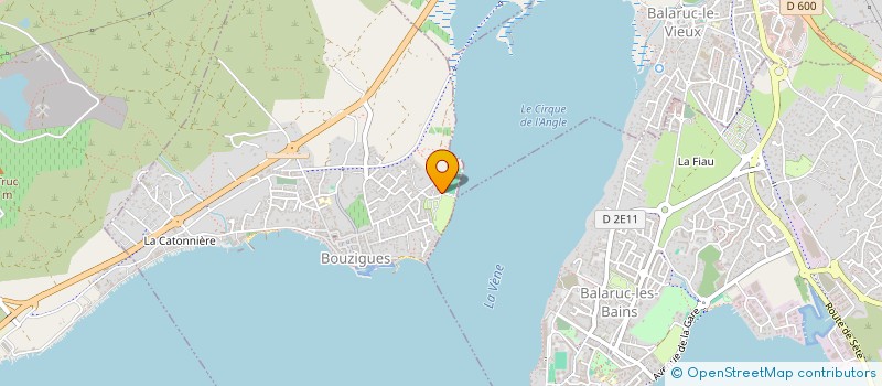 localisation de l'entreprise HERMES  BOUZIGUES