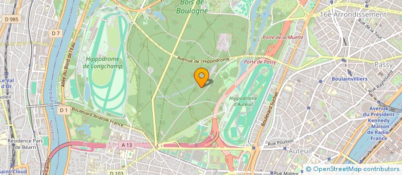 localisation de l'entreprise HERMES COMMODITIES SA à PARIS