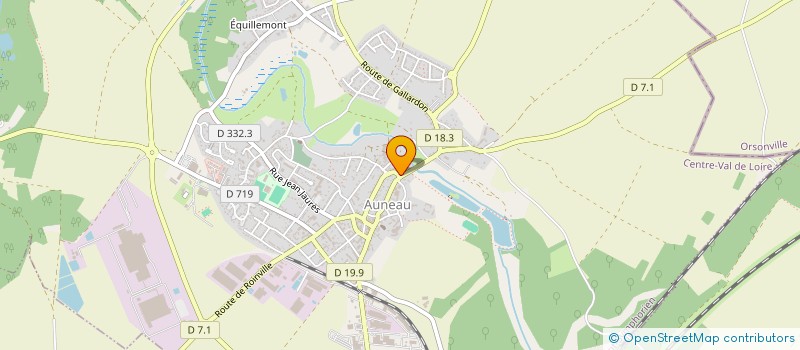 localisation de l'entreprise HERMES CONTROLE à AUNEAU-BLEURY-SAINT-SYMPHORIEN
