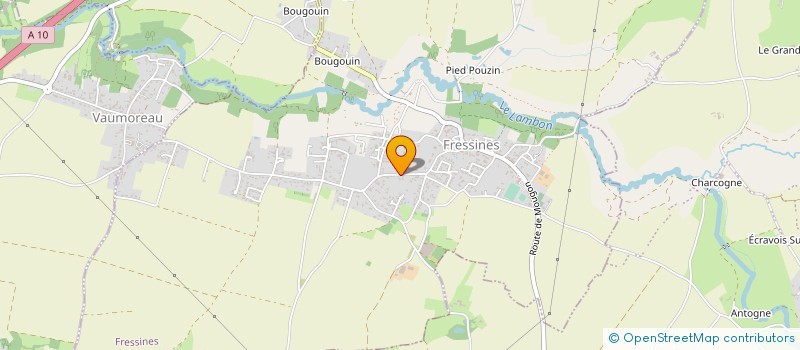 localisation de l'entreprise HERMES GRAPHIC  FRESSINES