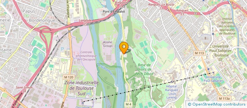 localisation de l'entreprise HERMES HABITATION à TOULOUSE