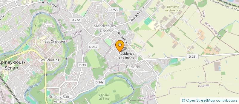 localisation de l'entreprise HERMES IMMO  PERIGNY