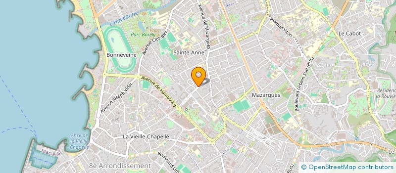 localisation de l'entreprise HERMES INFORMATIQUE  MARSEILLE
