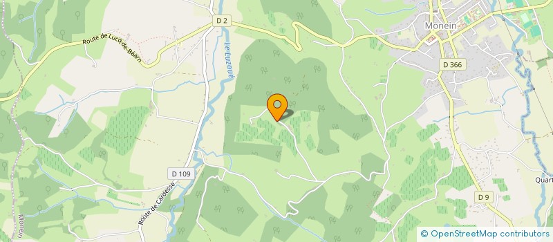 localisation de l'entreprise HERMES MINERALS  MONEIN