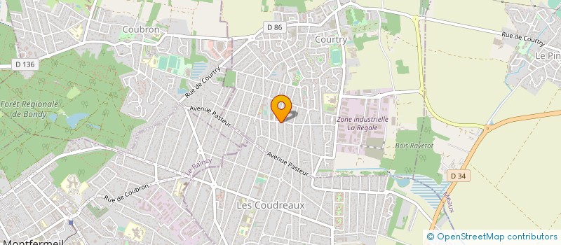 localisation de l'entreprise HERMES MOTORS à COURTRY