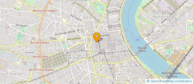 localisation de l'entreprise HERMES PUBLICITE à BORDEAUX