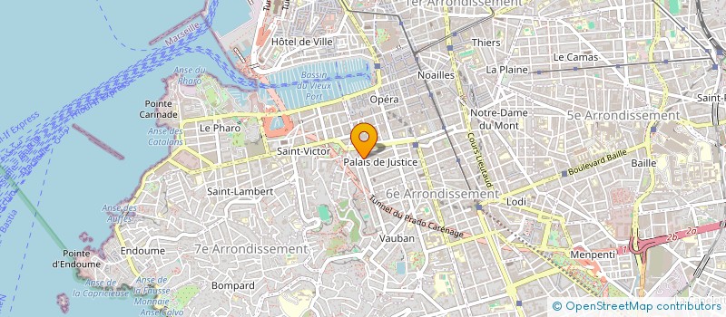 localisation de l'entreprise HERMES REAL ESTATE à MARSEILLE