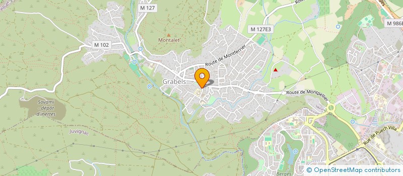 localisation de l'entreprise HERMES ROBOTICS FRANCE  GRABELS