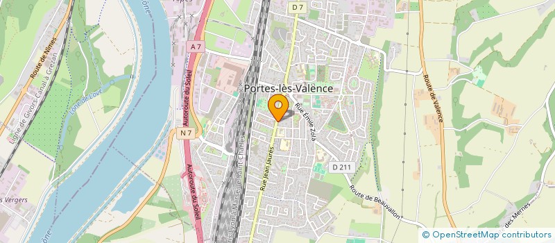 localisation de l'entreprise HERMES-TEL à ANNECY