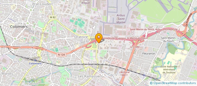 localisation de l'entreprise HERMES UTILITAIRES à TOULOUSE
