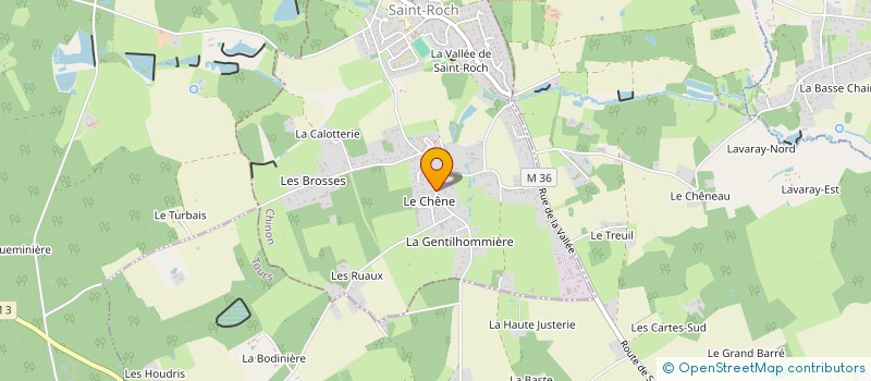 localisation de l'entreprise HERMESCURE  SAINT-ROCH