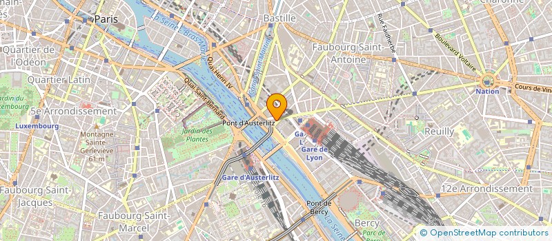 localisation de l'entreprise HERMET L ET SEGUIN H à PARIS