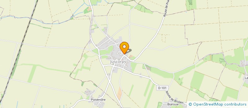 localisation de l'entreprise HERMEX DEVELOPPEMENT  PRAHECQ