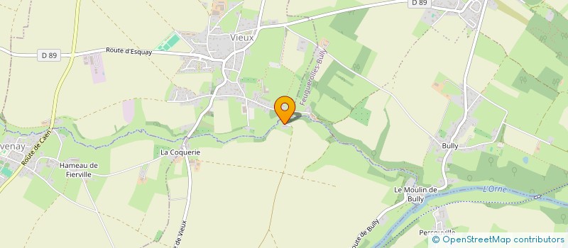 localisation de l'entreprise HERMIGE  TOURVILLE-SUR-ODON