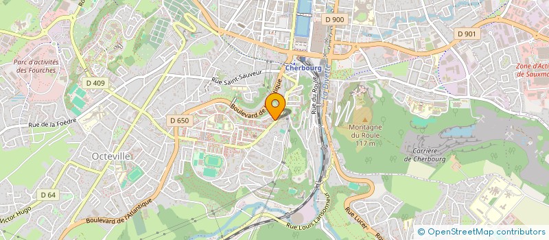 localisation de l'entreprise HERMIMMO  CHERBOURG-EN-COTENTIN