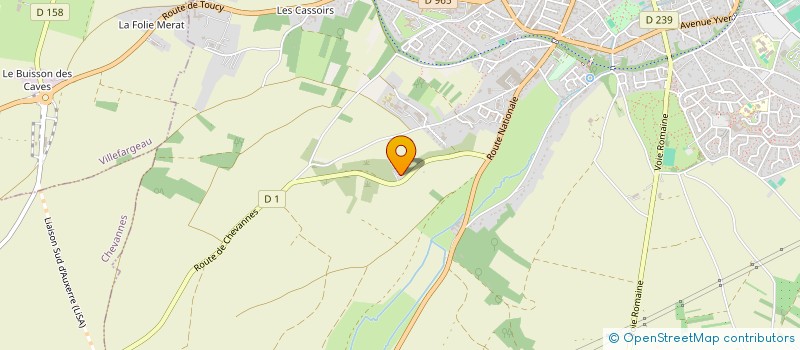 localisation de l'entreprise HERMINE  SAINT-GEORGES-SUR-BAULCHE