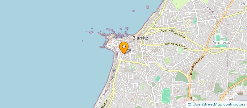 localisation de l'entreprise HERMINE à BIARRITZ