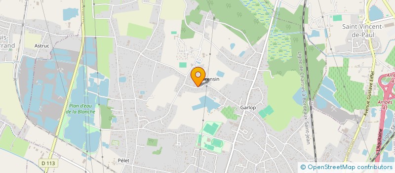 localisation de l'entreprise HERMINE  AMBARES-ET-LAGRAVE