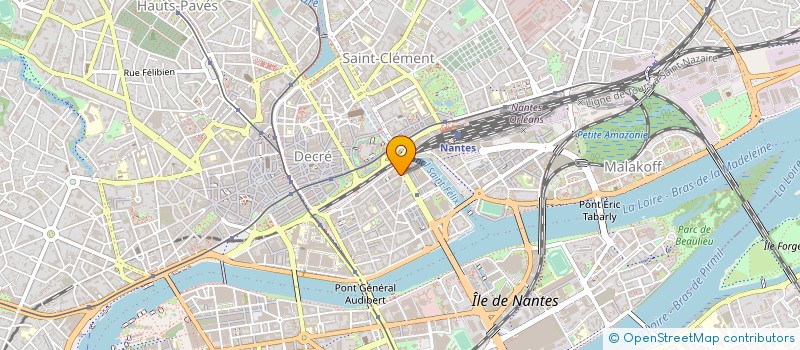 localisation de l'entreprise HERMINE SECURITE à NANTES