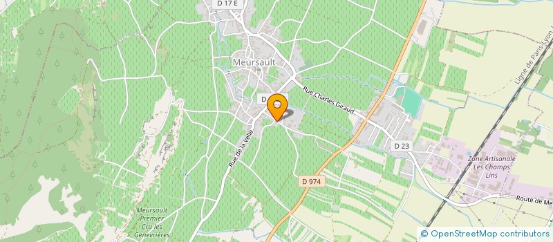 localisation de l'entreprise HERMINIE à MEURSAULT