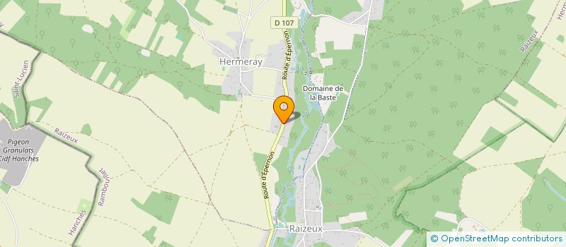 localisation de l'entreprise HERMIOD  HERMERAY