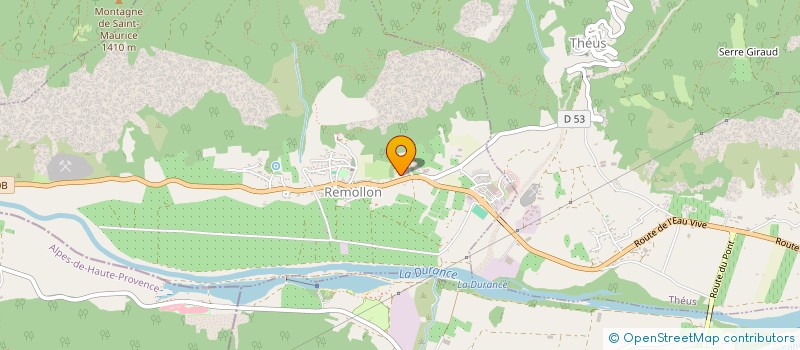 localisation de l'entreprise HERMIONE  REMOLLON