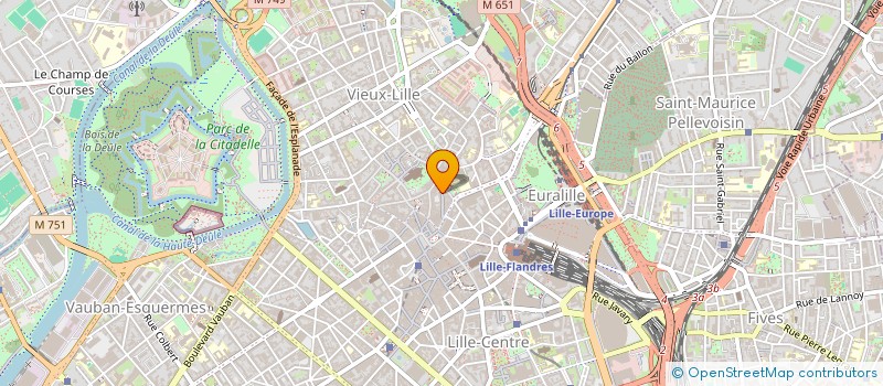 localisation de l'entreprise HERMIONE SAGRES à LILLE