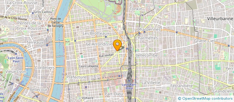 localisation de l'entreprise HERMIOS à LYON