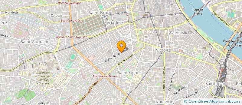 localisation de l'entreprise HERMIOS CONSEIL  BORDEAUX