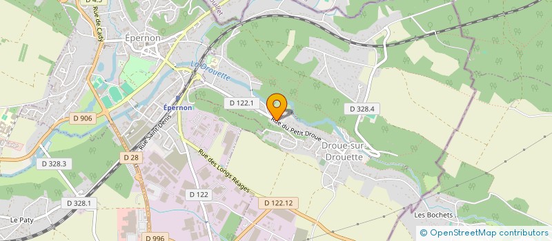 localisation de l'entreprise HERMIOSE à DROUE-SUR-DROUETTE