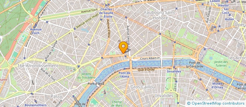 localisation de l'entreprise HERMITAGE PLAZA TOP VIEW  PARIS