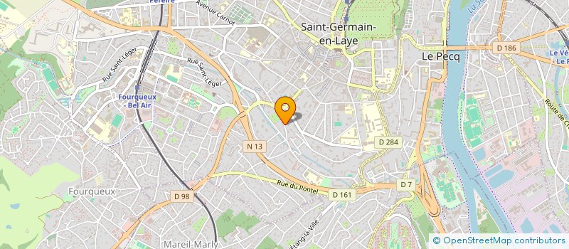 localisation de l'entreprise HERMOD à SAINT-GERMAIN-EN-LAYE