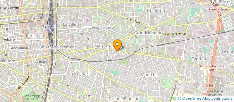 localisation de l'entreprise HERMODORE INVESTISSEMENT  LYON