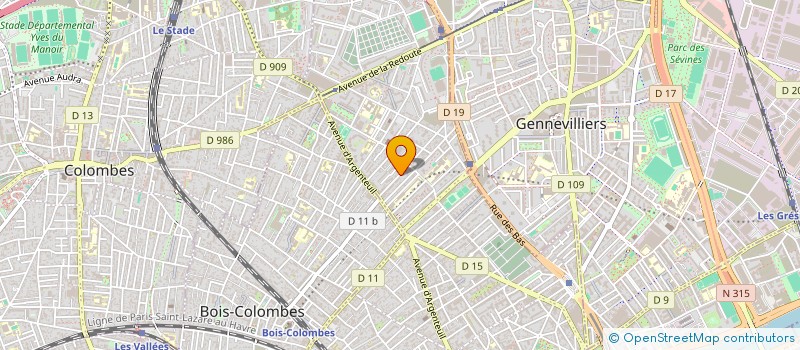 localisation de l'entreprise HERMOSA MIA à ASNIERES-SUR-SEINE