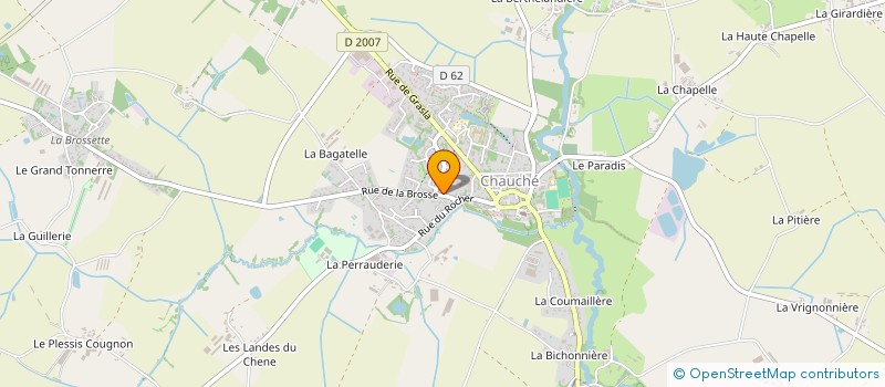 localisation de l'entreprise HERMOUET ENTREPRISE à CHAUCHE