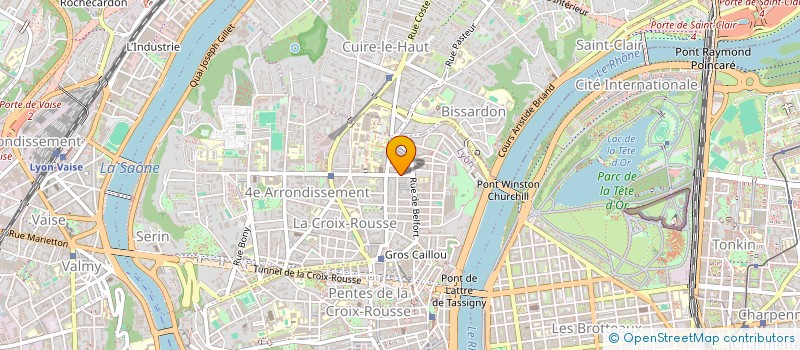 localisation de l'entreprise HERMSAY à LYON