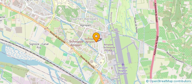 localisation de l'entreprise HERMYS FARMHOUSE  AVIGNON