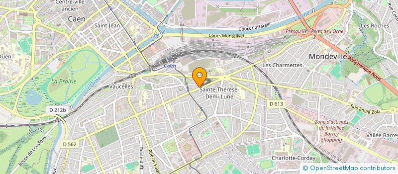 localisation de l'entreprise HERNANDEZ à CAEN