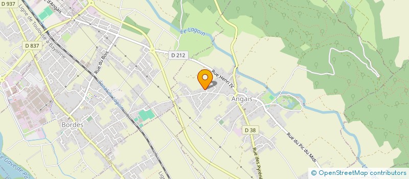 localisation de l'entreprise HERNANDEZ  ANGAIS