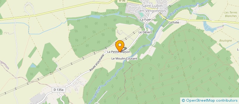 localisation de l'entreprise HERNANDEZ à SAINT-LUBIN-EN-VERGONNOIS