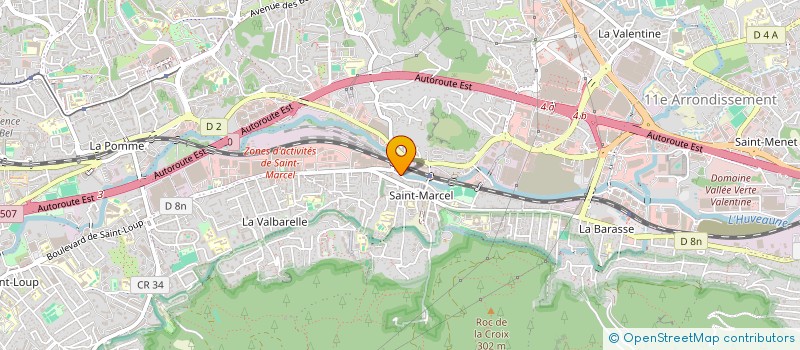 localisation de l'entreprise HERNANDEZ BASTIEN ET GABRIEL  MARSEILLE