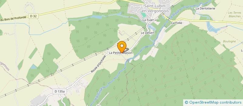 localisation de l'entreprise HERNANDEZ GROUPE  SAINT-LUBIN-EN-VERGONNOIS