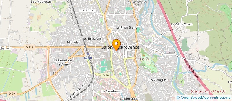 localisation de l'entreprise HERNANDEZ INVESTISSEMENT  SALON-DE-PROVENCE