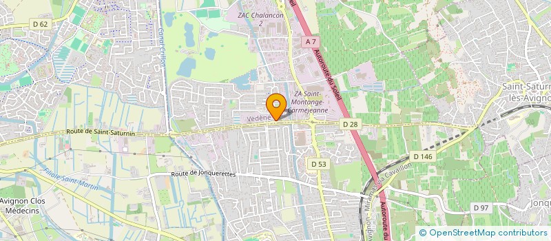 localisation de l'entreprise HERNANDEZ-NADRA  VEDENE